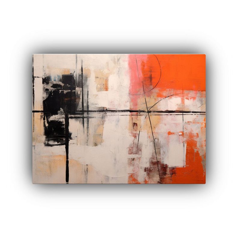 Pinturas De Decoración En Estilo De Robert Mo, Forma Armon 30x20cm-0