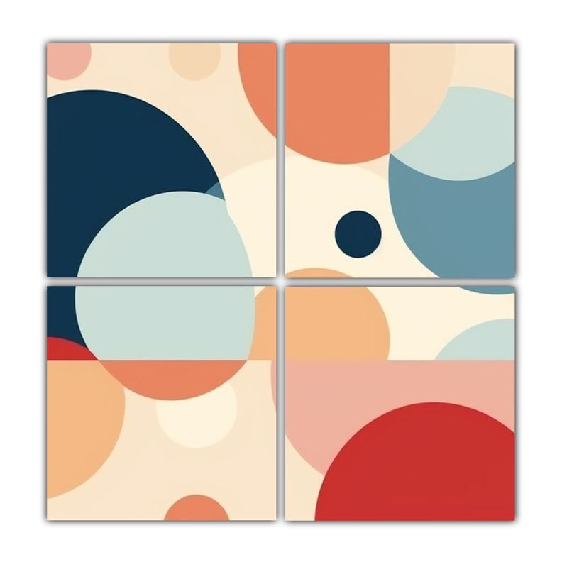 Cuatro Artes Inspiracion Regalo Patron 80x80 Cm