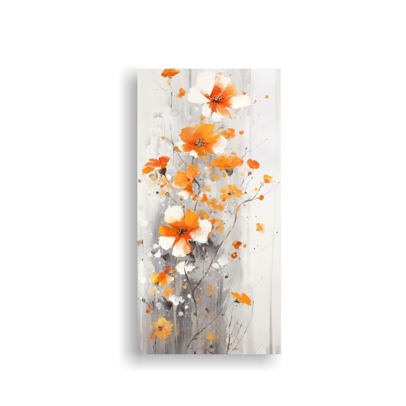 Pintura Acrílica Mágica Vertical En Lienzo 80x160cm-0