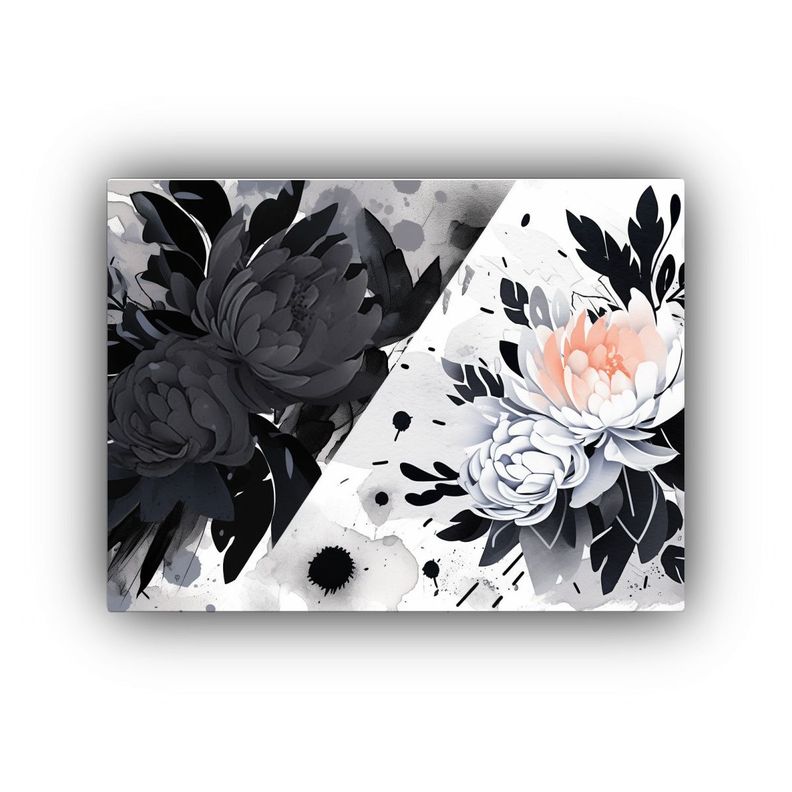 Cuadroes De Pared En Blanco Y Negro Con Personalidad Neonoir 65x50cm-0