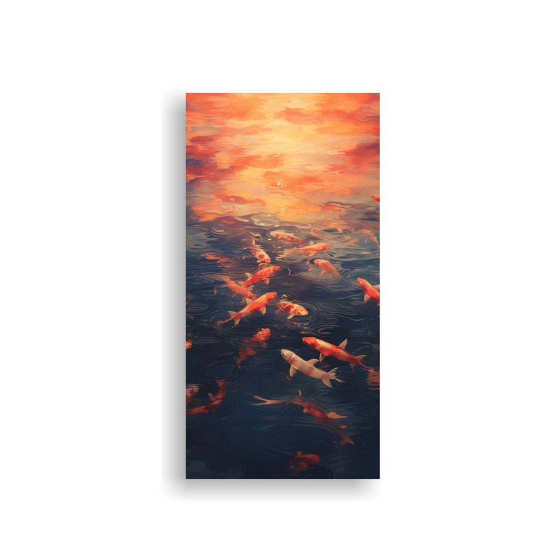 Cuadro Decorativo Vida Serenas Ondulaciones 60x120cm-0