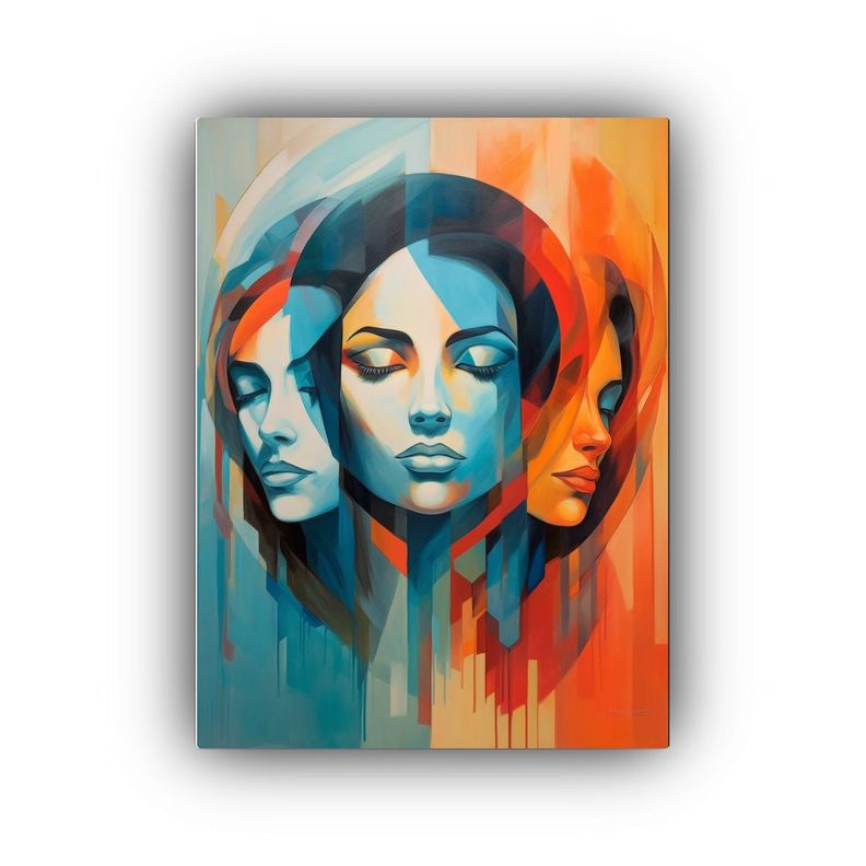 Lienzo Tela Sublimada Motivo Artístico De Martin 80x120cm-0