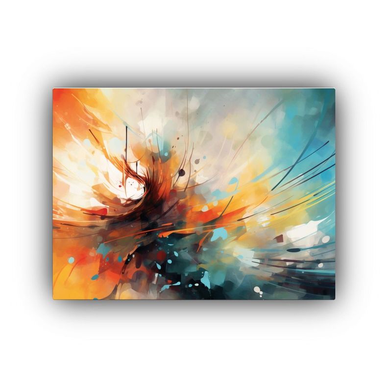 Cuadro Abstracto Temática Abstracta: Decoración 60x40cm-0