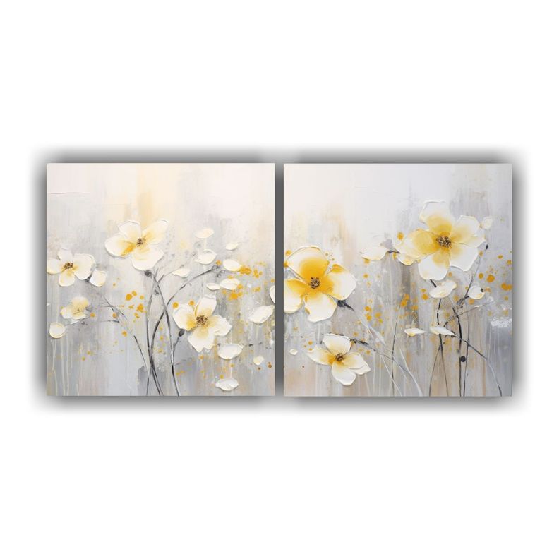 Set 2 Artes Expresion Pop Art Pintura Acrílica 80x40 Cm-0