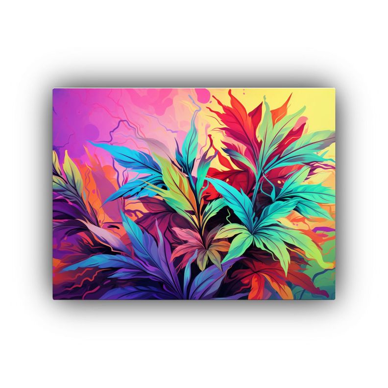 Arte De Pared Tonos Oficina: Hierbas Menta Arcoír 90x60cm-0