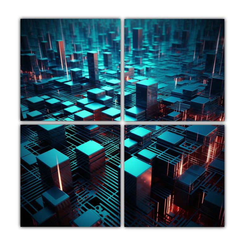 Cuadros Decorativos De Baño Con Tecnología 3D 60x60 Cm-0