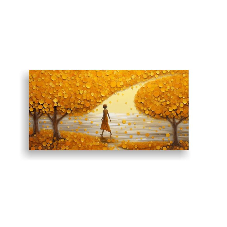 Cuadro Patron 3D Alegre De Lentejuelas Y Gemas, 60x30cm-0