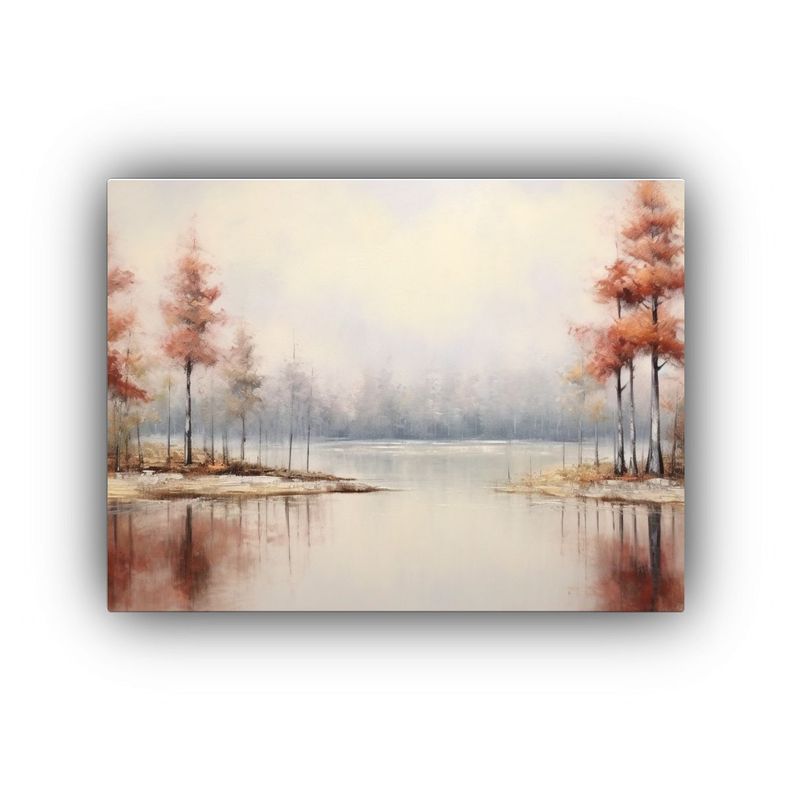 Pintura Al óleo Moderna Abstracta Realista Sobre Fondo Blan 30x20cm-0