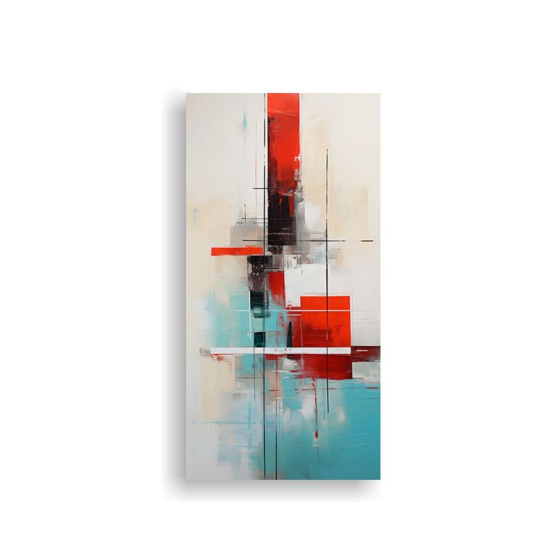 Cuadro Inspiración Formación Arte Abstracto 80x160cm-0
