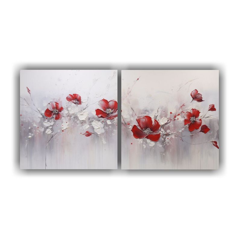 Pintura Acrílica Sin Costuras De Belleza Natural 40x20 Cm-0