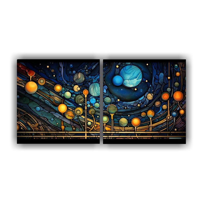 Cuadros Vanguardia Surrealista Reinterpretación 100x50 Cm-0