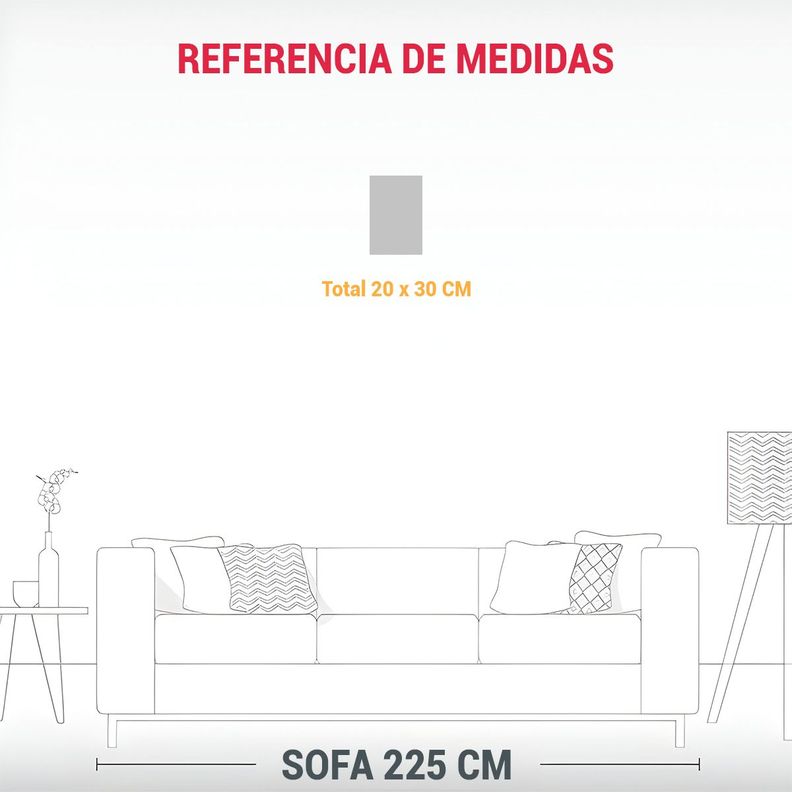 Pintura Mural De Concepto Armónico, Escena De Arte Popular  20x30cm-1