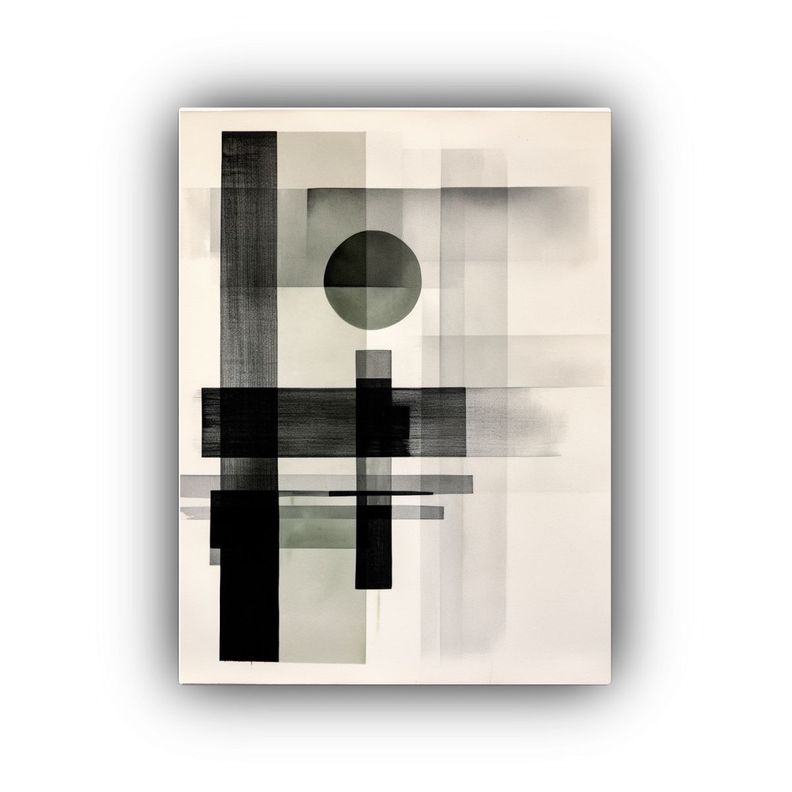 Escenario Abstracto De Arte Con Forma Rectangular 50x65cm