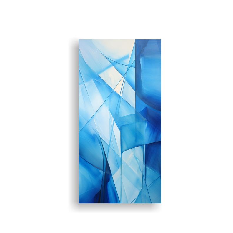 Cuadro Decorativo Lienzo Abstracto Armonía 80x160cm-0