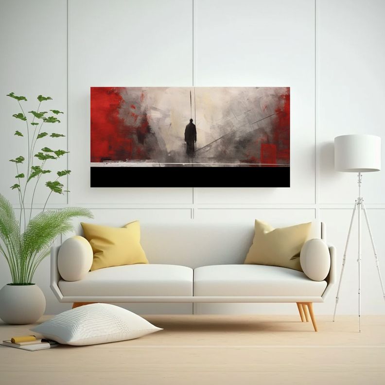 Pinturas Decorativas Estilo Ben Aronson: 160x80 Cm-2