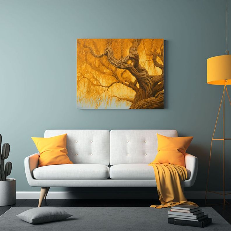 Pintura Abstracta De Alta Calidad Estilo óleo, 65x50cm-2