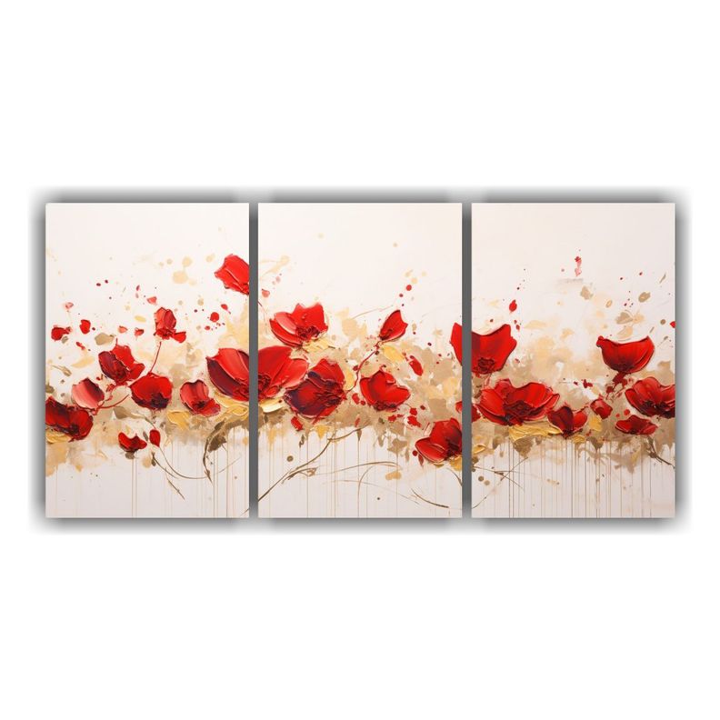 Pintura Acrílica Sin Costuras En Blanco Arte 90x45 Cm-0