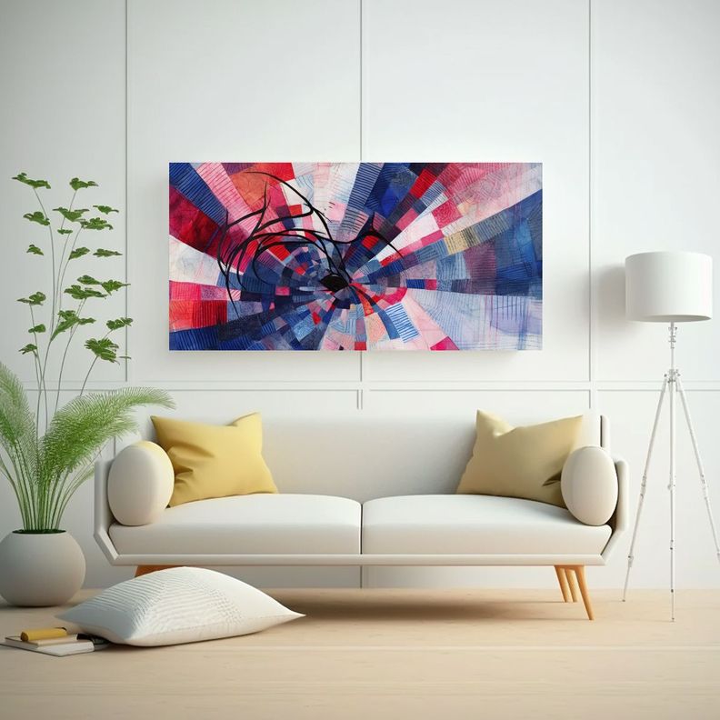 Lienzo Infantil Con SpiderMan Y La Luna Dibujados 80x40cm-2