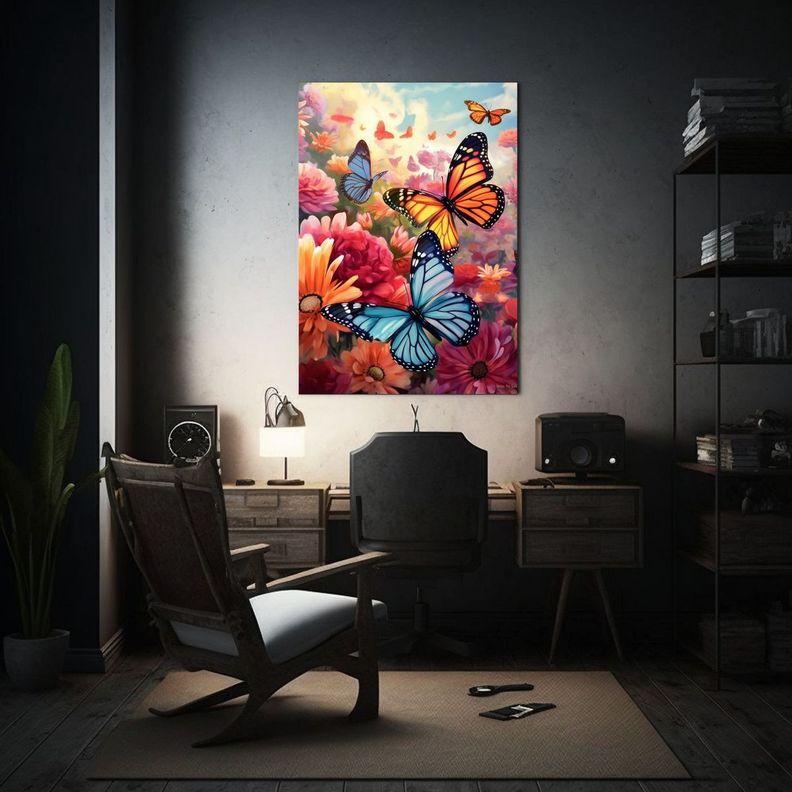 Lienzo Tela Cálida Y Serena: Crea Una Obra 30x45cm-2
