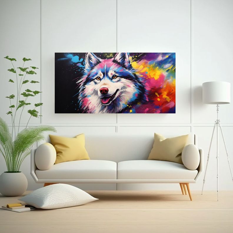 Cuadro Artístico Estilo Pintura Al Estilo óleo: 40x20cm-2
