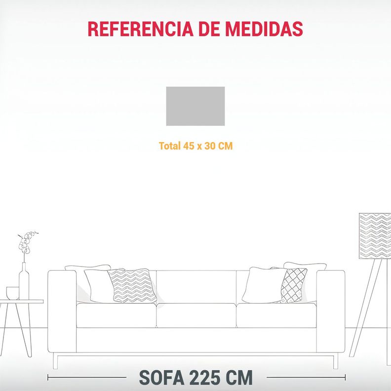 Cuadro Moderno Época: Pintura Al óleo Con Textura De Pince 45x30cm-1
