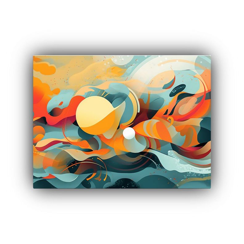 Cuadro En Bastidor Movimiento Ambiente Goin To Acapulco Para 50x40cm