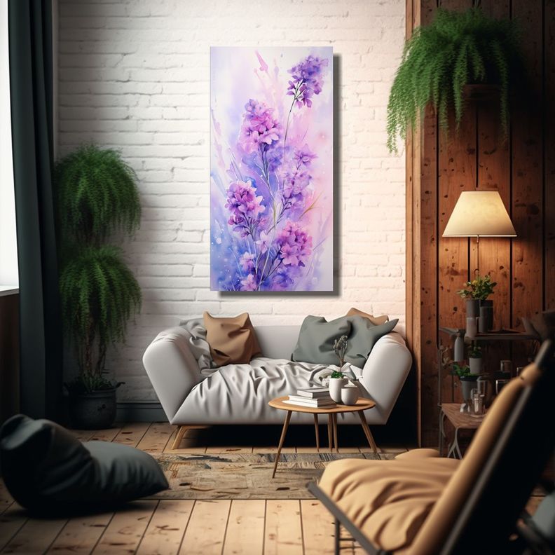 Cuadro Decorativo Lienzo Dibujo Mágico Abstracto 80x160cm-2