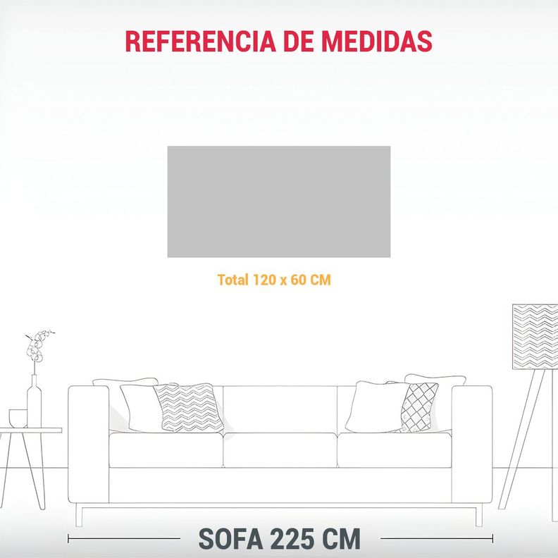 Cuadro Dibujo De Salón: Pintura Al Estilo óleo 120x60cm-1