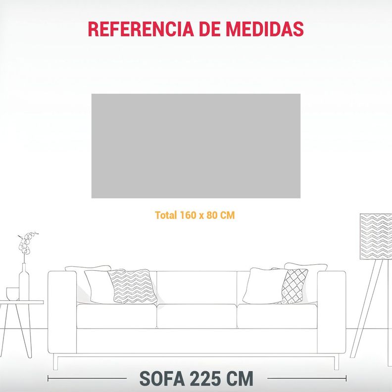 Cuadro Decorativo Moderno Con Escarabajos En 160x80cm-1