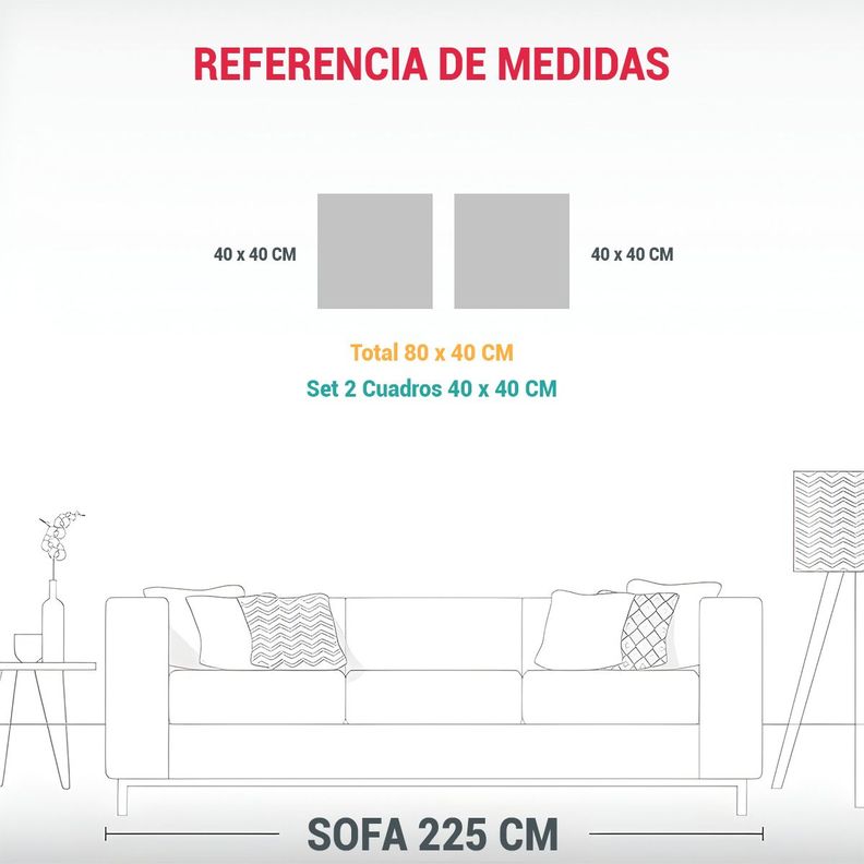 Lienzos De Tela Calidos Living A Orchids Flowers 80x40 Cm-1