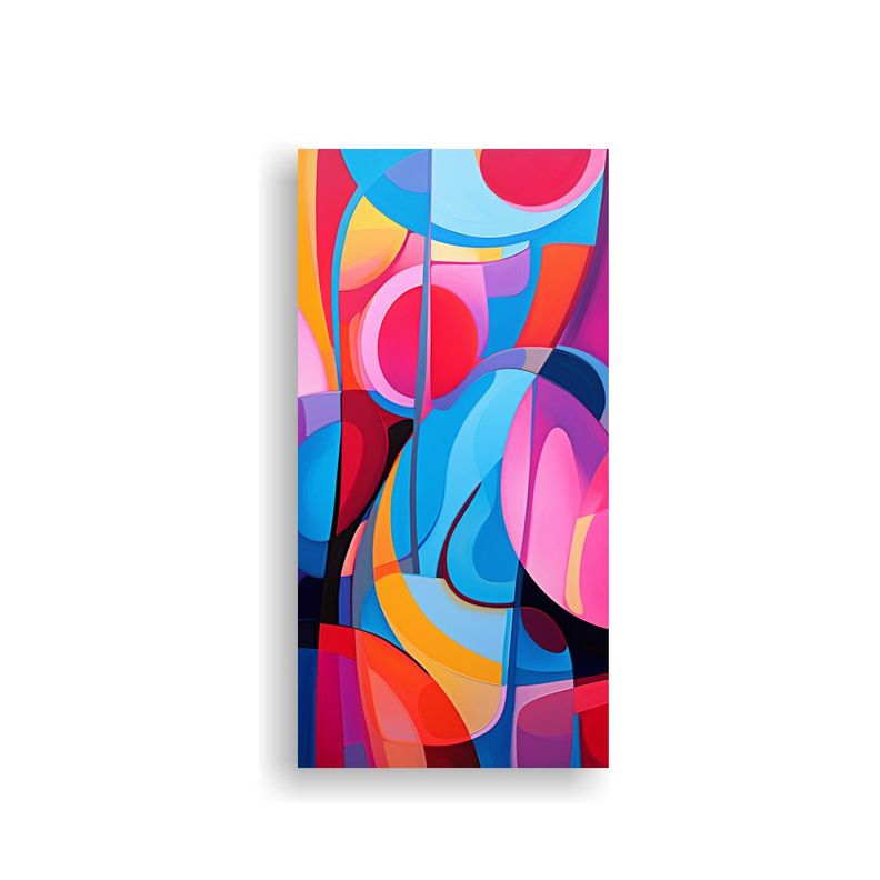 Generador De Composiciones Murales Abstractas 40x80cm