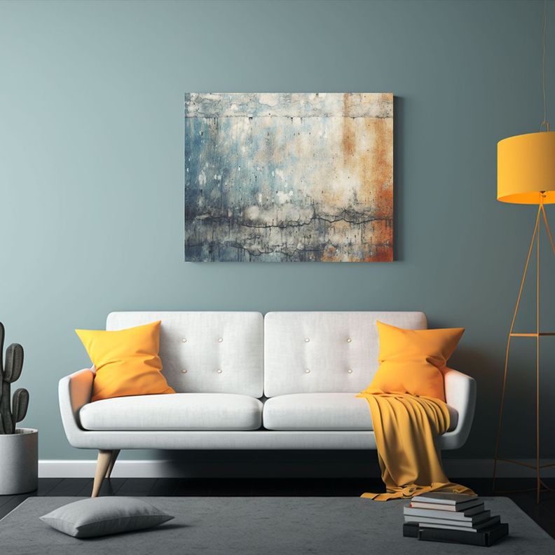 Fondo Urbano Resistente Textura Polvo Rasguñado Grunge 90x60cm-2