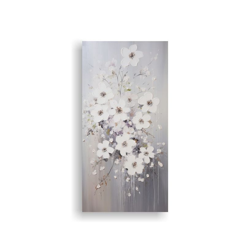Pintura Acrílica De Composición En Lienzo 60x120cm-0