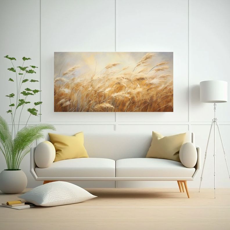 Pintura Abstracta Detallada Estilo Estilo óleo 160x80cm-2