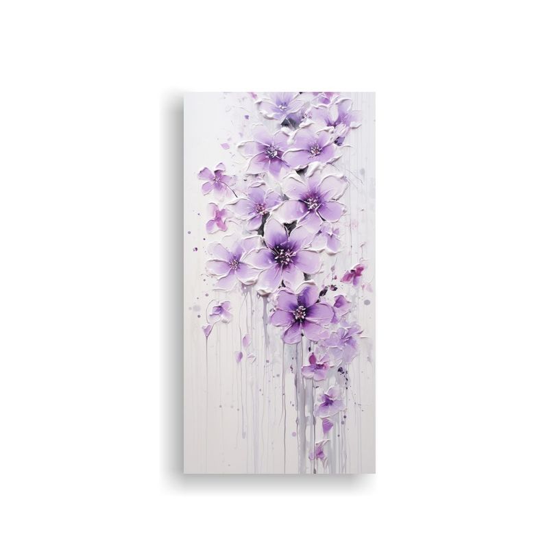 Pintura Acrílica Moderna Para Salón, Arte Fino, 30x60cm-0