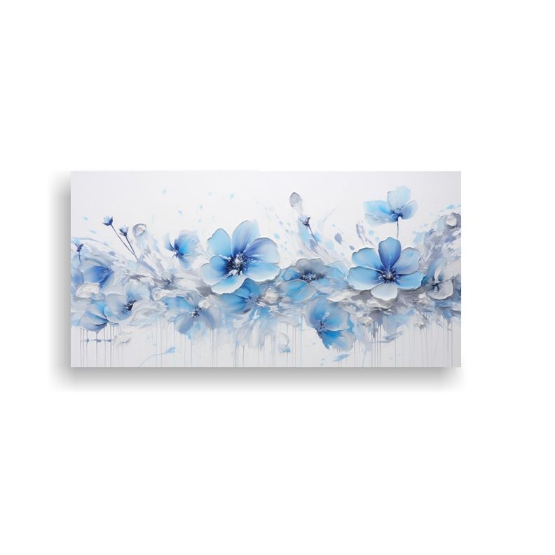 Pintura Acrílica Linda De Colores Sobre Fondo 120x60cm-0