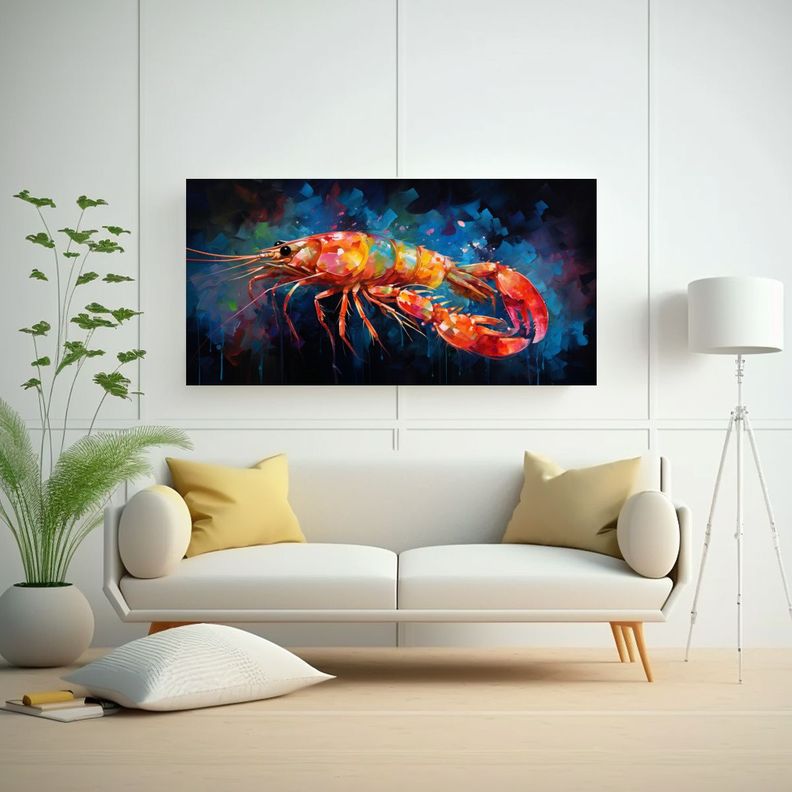 Lienzo Inspirador Estilo Pintura Al Estilo óleo D 60x30cm-2