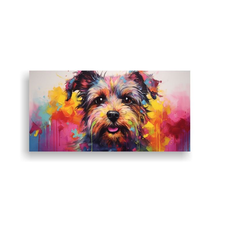 Cuadro Vintage Estilo Pintura Al Estilo óleo Colo 140x70cm-0