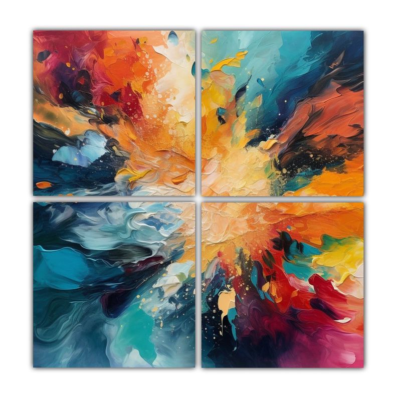 Cuadros De Pared Modernos Con Personalidad: 200x200 Cm-0