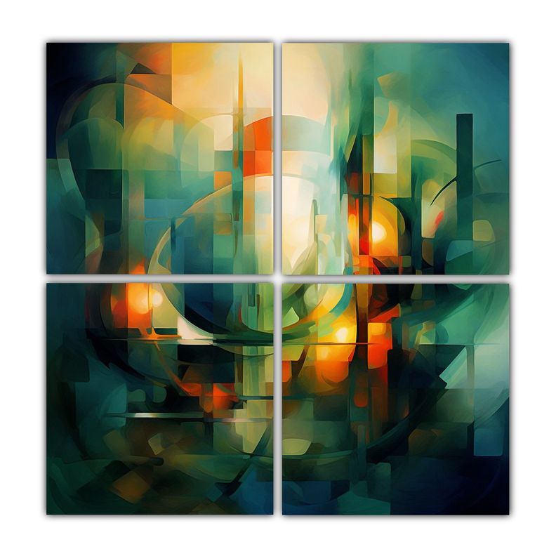 Cuadro Abstracto Inspiracion 100x100 Cm
