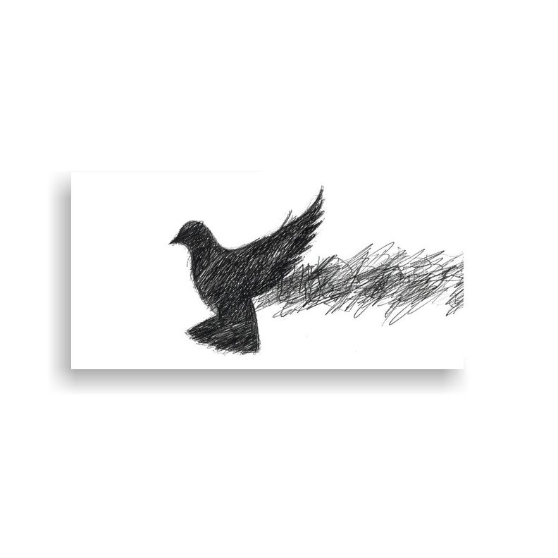 Icono De Canva Impreso: Dibujo De Contorno 100x50 Cm-0