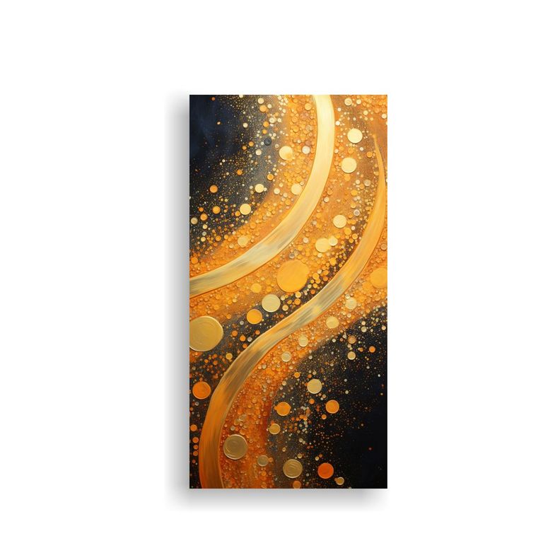 Pintura Decorativa En Estilo De Puntillismo Lumino 60x120cm-0