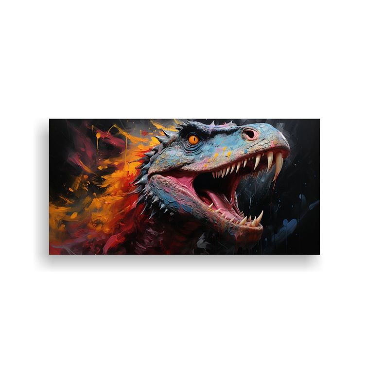 Cuadro Fotográfico Estilo Pintura Al Estilo óleo 40x20cm-0