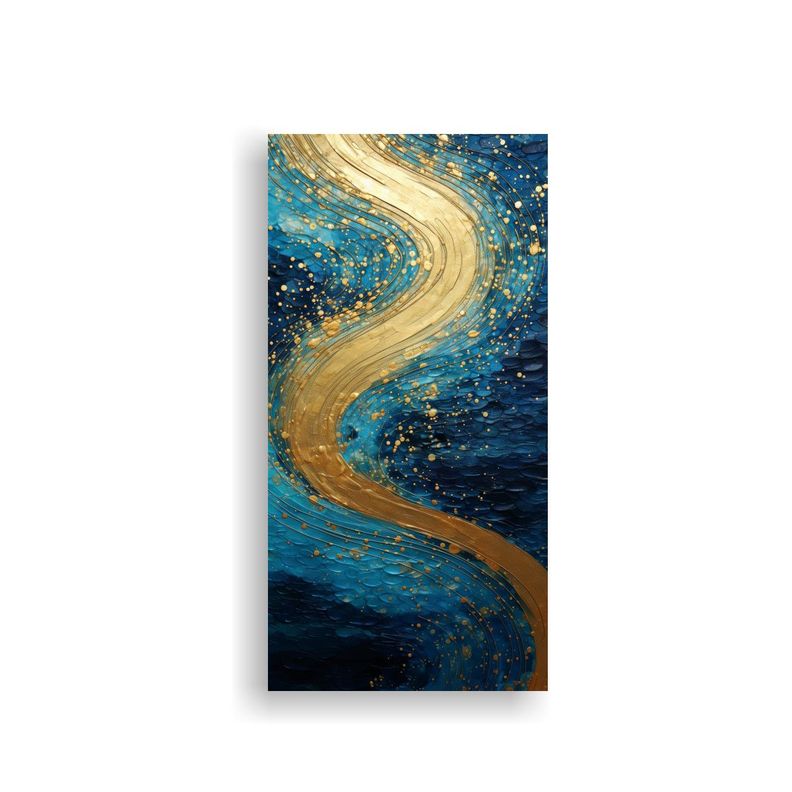 Pinturas Decorativas Estilo Puntillismo Luminoso 80x160cm-0