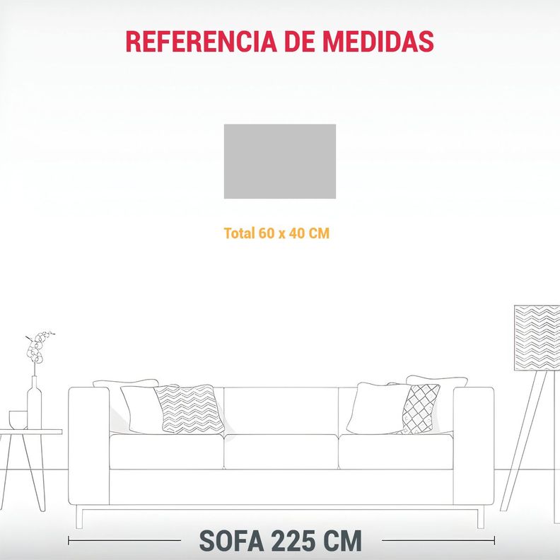 Cuadro Moderno Época: Pintura Al óleo Con Textura De Pince 60x40cm-1