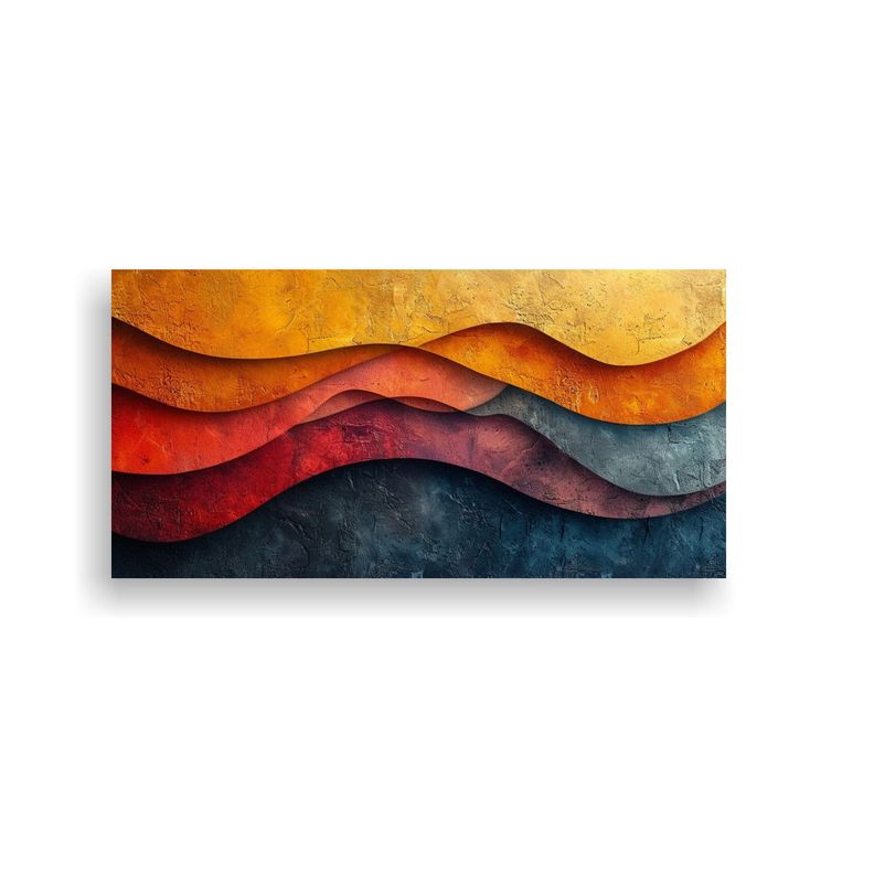 Pinturas Decorativas Con Simetría En Fondo 160x80cm-0
