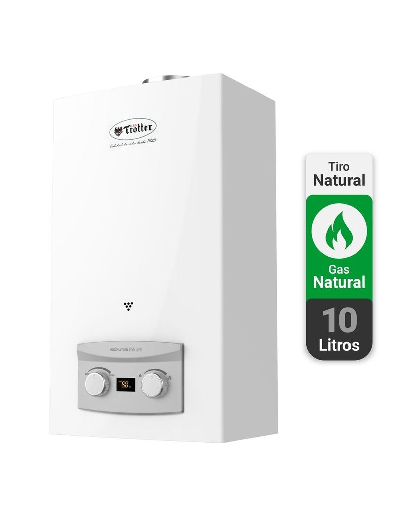 Calefont Tiro Natural 10 litros Gas Natural-0