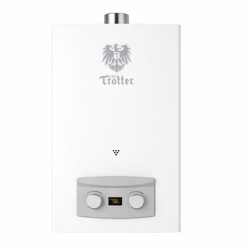 Albin Trotter Calefont Albin Trotter 7 Litros Tiro Natural Gas Licuado
