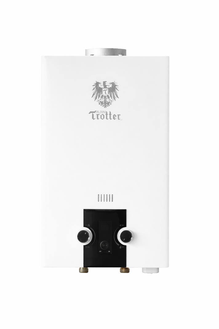 Calefont Albin Trotter 6 Litros Tiro Natural Gas Licuado N24 Blanco