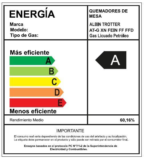 Encimera Empotrada AT Fein FF FFD gas licuado-1
